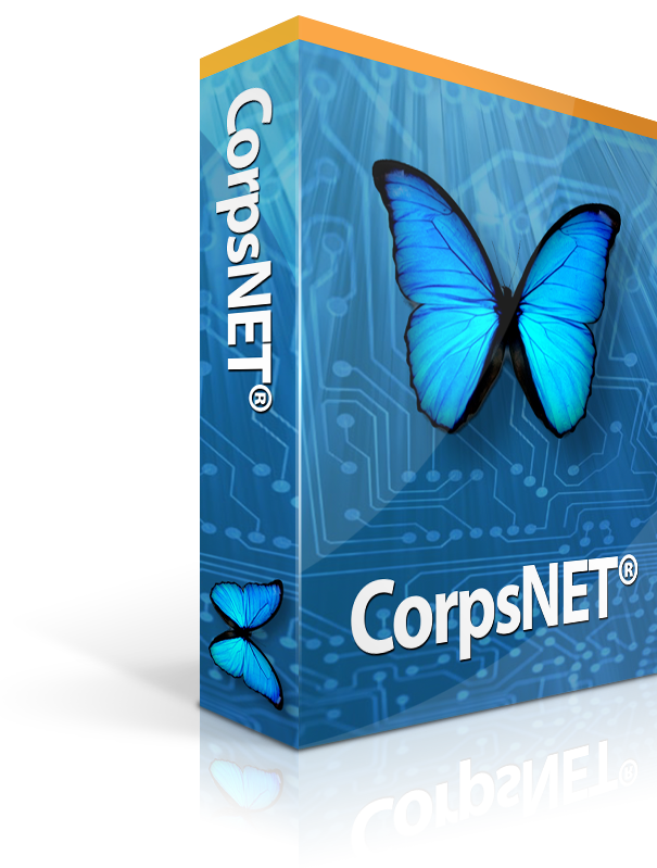 CorpsNET software box art